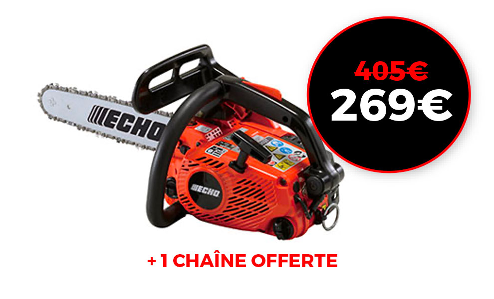 Élagueuse Echo CS 303T + 1 chaîne offerte