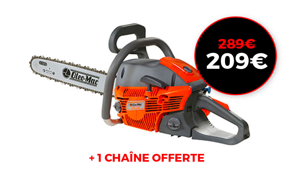 Tronçonneuse Oleo Mac GSH 510 + 1 chaîne offerte